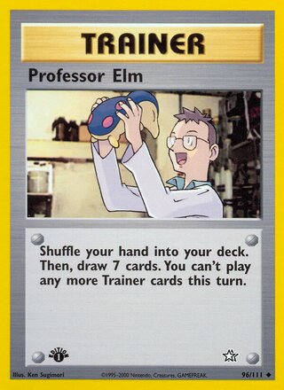 Professor Elm 96/111 from Neo Genesis