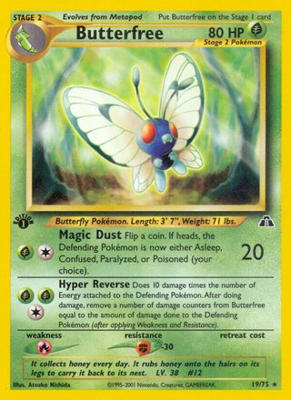 Butterfree 19/75 from Neo Discovery