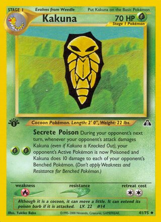 Kakuna 41/75 from Neo Discovery