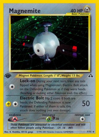 Magnemite 7/75 from Neo Discovery