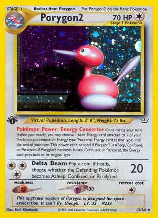 Porygon2 12/66 from Neo Revelation