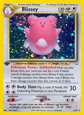Blissey 2/66 from Neo Revelation