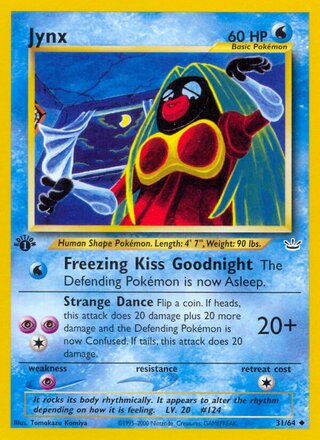 Jynx 31/66 from Neo Revelation