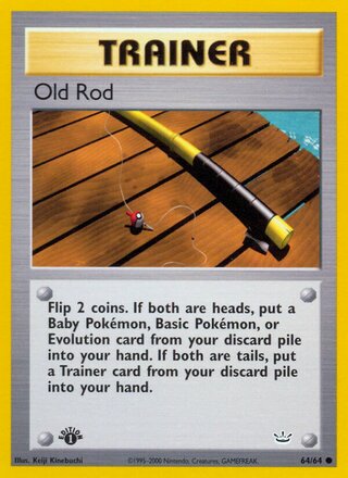 Old Rod 64/66 from Neo Revelation