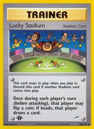 Lucky Stadium 100/113 from Neo Destiny