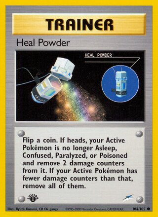 Heal Powder 104/113 from Neo Destiny