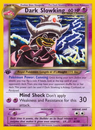 Dark Slowking 20/113 from Neo Destiny