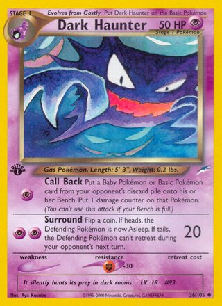 Dark Haunter 36/113 from Neo Destiny