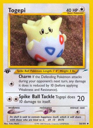 Togepi 56/113 from Neo Destiny