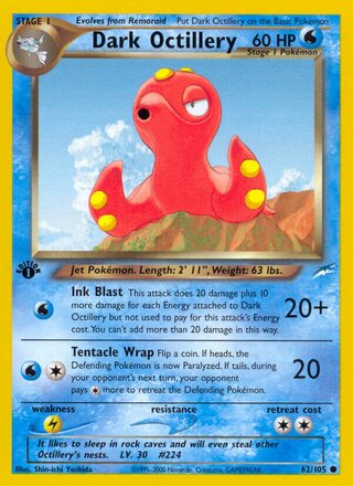 Dark Octillery 62/113 from Neo Destiny