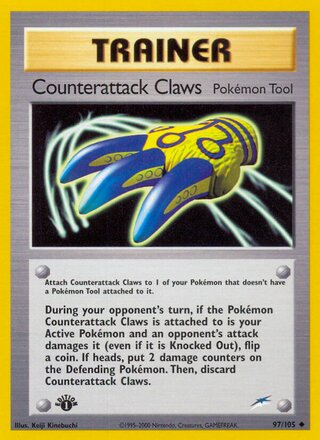 Counterattack Claws 97/113 from Neo Destiny