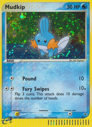 Mudkip 5/40 from Nintendo Promos