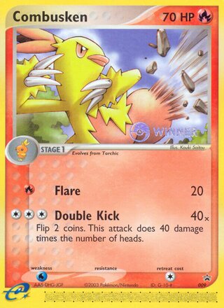 Combusken 9/40 from Nintendo Promos