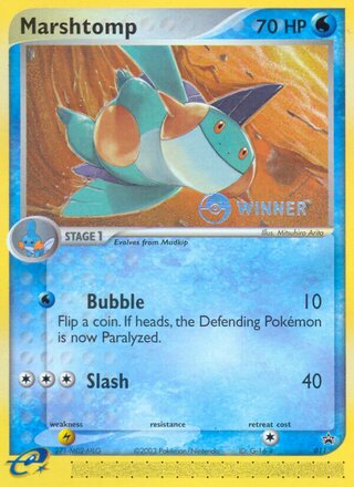 Marshtomp 11/40 from Nintendo Promos