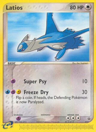 Latios 15/40 from Nintendo Promos