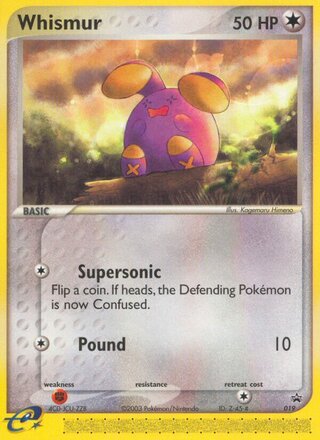 Whismur 19/40 from Nintendo Promos