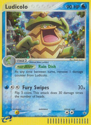 Ludicolo 20/40 from Nintendo Promos
