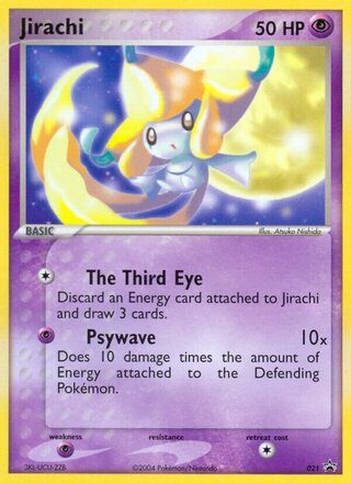 Jirachi 21/40 from Nintendo Promos