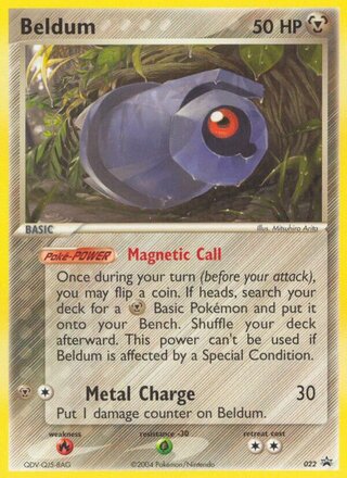 Beldum 22/40 from Nintendo Promos