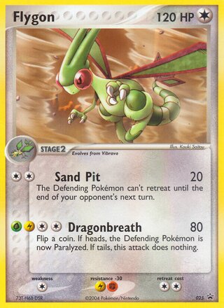 Flygon 25/40 from Nintendo Promos
