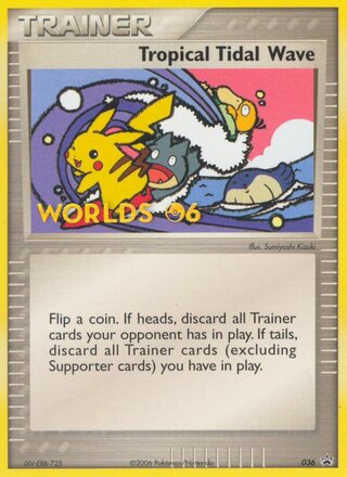 Tropical Tidal Wave 36/40 from Nintendo Promos
