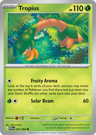 Tropius 1/120 from Pitch Black