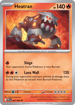 Heatran 7/120 from Pitch Black