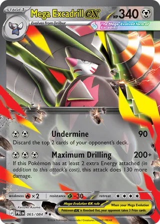 Mega Excadrill ex 65/120 from Pitch Black