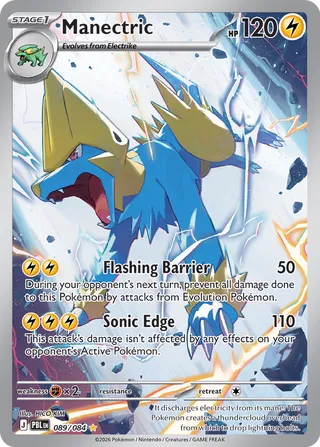 Manectric 89/120 from Pitch Black