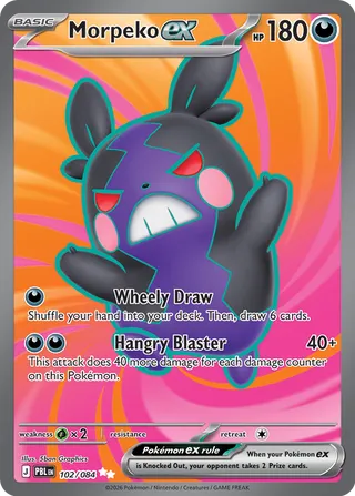 Morpeko ex 102/120 from Pitch Black