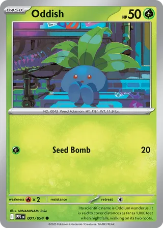 Oddish 1/130 from Phantasmal Flames