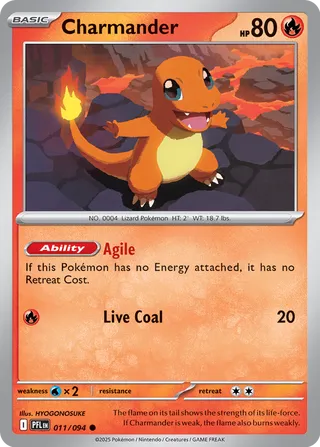 Charmander 11/130 from Phantasmal Flames