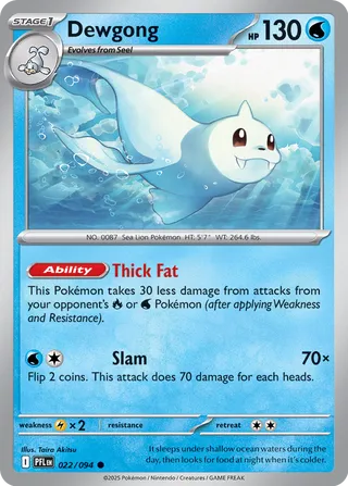 Dewgong 22/130 from Phantasmal Flames