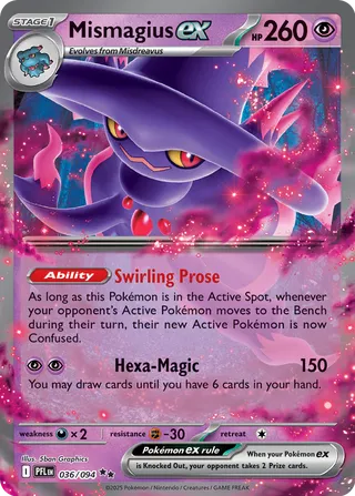 Mismagius ex 36/130 from Phantasmal Flames