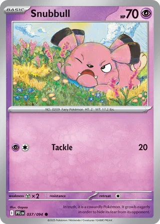 Snubbull 37/130 from Phantasmal Flames