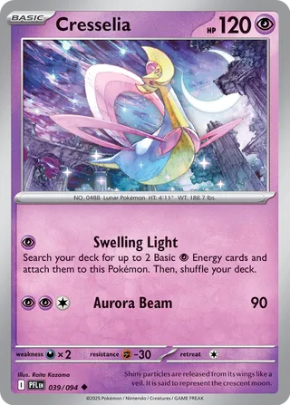 Cresselia 39/130 from Phantasmal Flames