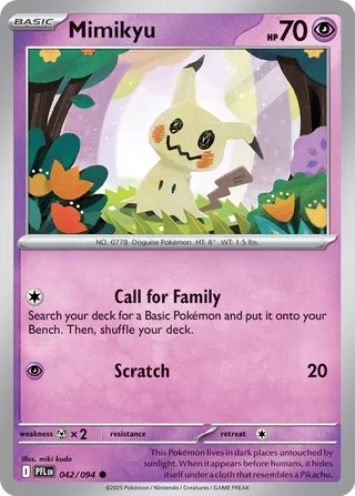 Mimikyu 42/130 from Phantasmal Flames