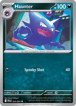 Haunter 55/130 from Phantasmal Flames