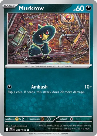 Murkrow 57/130 from Phantasmal Flames