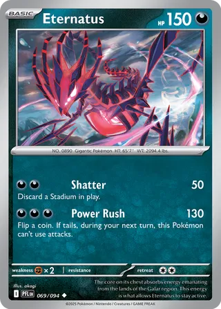 Eternatus 69/130 from Phantasmal Flames