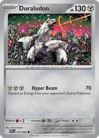 Duraludon 74/130 from Phantasmal Flames