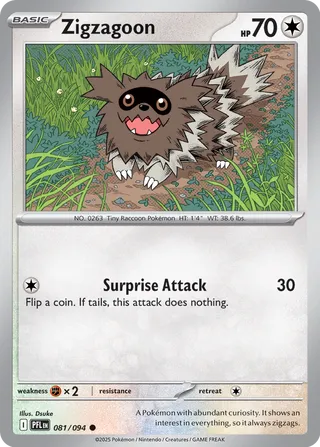 Zigzagoon 81/130 from Phantasmal Flames