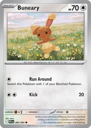 Buneary 83/130 from Phantasmal Flames