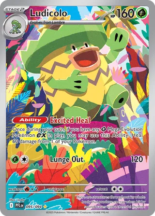 Ludicolo 95/130 from Phantasmal Flames