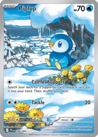 Piplup 98/130 from Phantasmal Flames