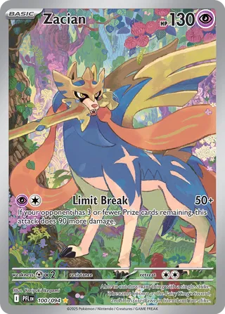 Zacian 100/130 from Phantasmal Flames