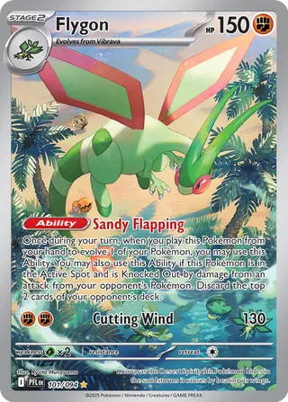 Flygon 101/130 from Phantasmal Flames
