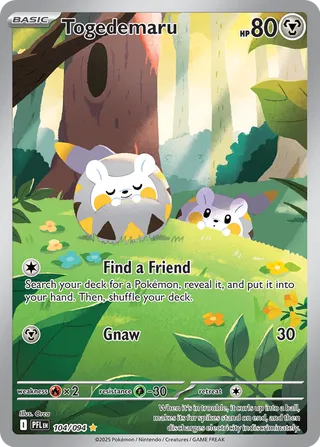 Togedemaru 104/130 from Phantasmal Flames