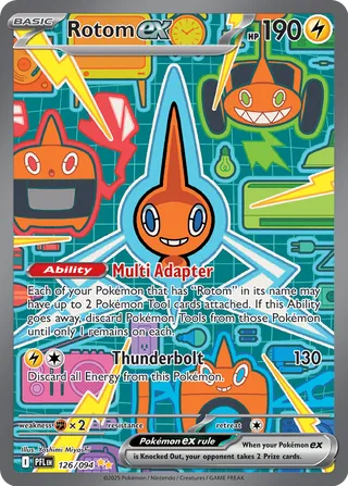 Rotom ex 126/130 from Phantasmal Flames