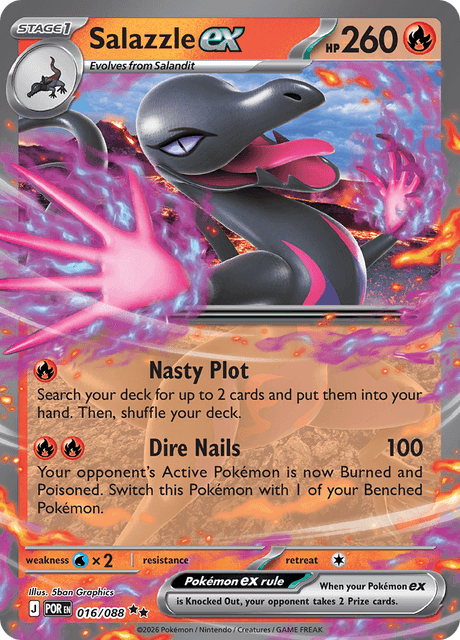 Salazzle ex 16/124 from Perfect Order